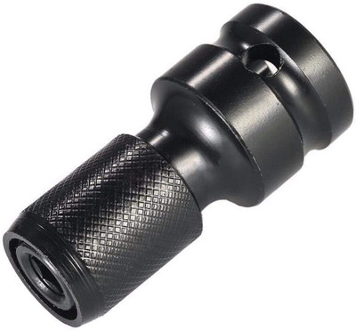 uptodateprouducts 1/2 Inch Square Drive To 1/4 Inch Hex Female Socket Adapter Socket Set(Pack of 1)