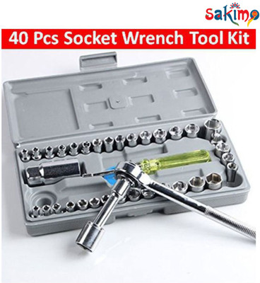 sakimo Conquer Automotive Repairs with the Ultimate Socket Set for Cars Socket Set(Pack of 1)