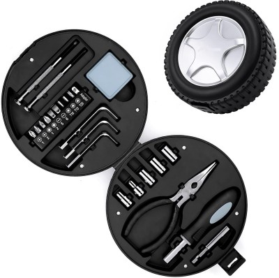 meshiv mantra 4 in 1 Screwdriver Tools Kit Allen Key Set, nose pliers Tyre Tool DIY Portable Socket Set(Pack of 1)