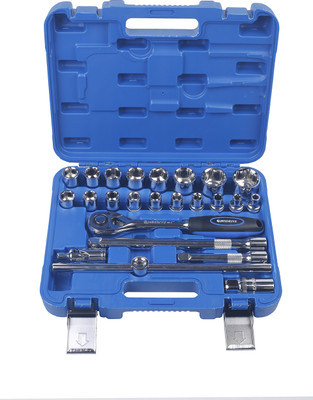 EASTMAN EastMan ProDrive 24-Piece Socket Wrench Set Socket Set(Pack of 1)