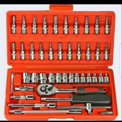 ARYANS ENTERPRISE 46 in 1 Tool kit Using Car Socket Set(Pack of 1)
