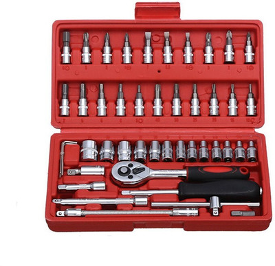EUHOMI 46 In 1 Tools Screwdriver Set 46 Pcs Tools Kits 0-30 Standard Screwdriver Set(Pack of 46)