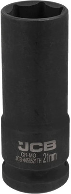JCB Impact head deep thin-walled 6-sided 21 mm Power & Hand Tool Kit(1 Tools)