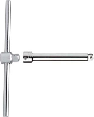 HIGH QLT T-HANDLE 1/2INCH SQUARE DRIVE WITH LENGTH 300MM AND EXTENSION ROD 5INCH Socket Set(Pack of 2)