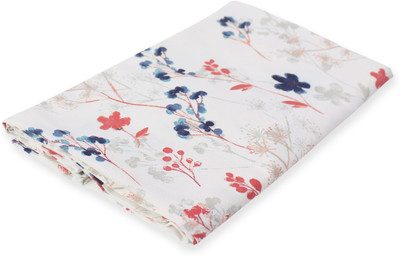 COTTON CANDY Mod _ CC.FAB.043 Linear Floral Navy Sofa Fabric(Navy & Red 7.5 m)