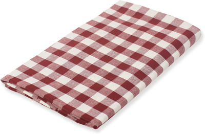 COTTON CANDY Mod_CC.FAB.123 Red Checked Sofa Fabric(Red 7.5 m)