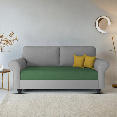 Casaliving Nelson Fabric 2 Seater  Sofa(Finish Color - Green Grey, Pre-assembled)