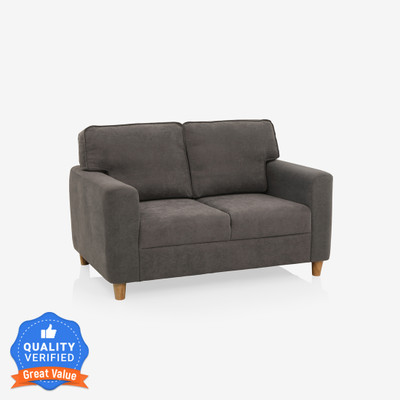 duroflex Utopia Fabric 2 Seater  Sofa(Finish Color - GREY, DIY(Do-It-Yourself))