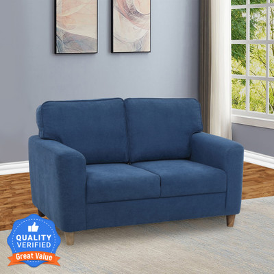 duroflex Utopia Fabric 2 Seater  Sofa(Finish Color - BLUE, DIY(Do-It-Yourself))