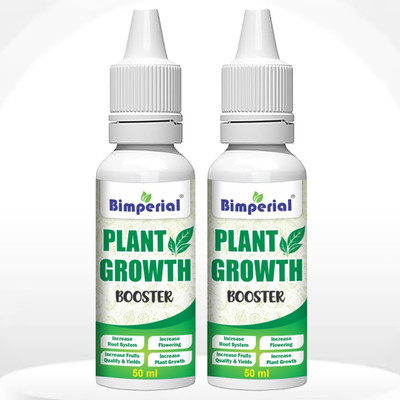 Bimperial Plant Growth Enhancer Supplement Fertilizer, Root Enhancer and Growth Fertilizer Fertilizer(50 ml, Liquid)