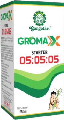 GANGOTHRI Gromax starter 05 05 05 250 ml organic macro nutrient Fertilizer(250 ml, Liquid)