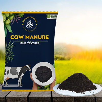 Bharat Shuddh Fertiliser Cow Manure Fine Texture Manure(5 kg, Powder)