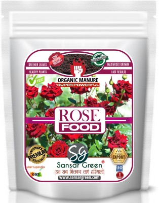 Sansar Green Rose food manure for Rose Plant Care Maximum Bloom Manure(200 g, Powder)