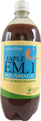 Maple EM.1 Aquamagic 1 ltr for Aquaculture Soil(1 L, Liquid)