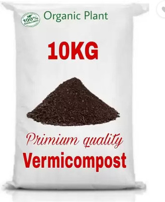 Neenu organic vermicompost 10-kg Fertilizer, Potting Mixture, Manure(10 kg, Powder)