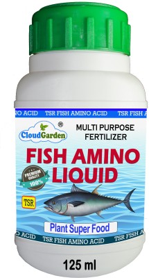 cloudgarden Organic Fish Amino Liquid Plant Nutrient Boost for Vegetables, Fruits, Flowers - Fertilizer, Manure(125 ml, Liquid)