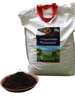 SwarnBharat Vermicompost For Plants 5Kg - Organic Fertilizer & Manure Fertilizer(5 kg, Granules)
