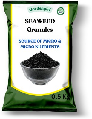 gardengiri Natural Seaweed Granules for Plant Growth & Soil Health Fertilizer(1 kg, Granules)