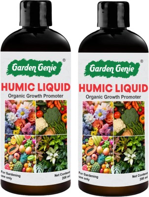 Garden Genie Organic Humic Acid Liquid (Potassium Humate) Fertilizer(400 ml, Liquid)