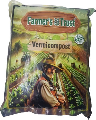 Trendy My Farmer vermicompost-1kg Fertilizer(1 kg, Granules)