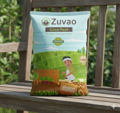 Zuvao 10KG Cocopeat for Garden Manure(10 kg, Powder)