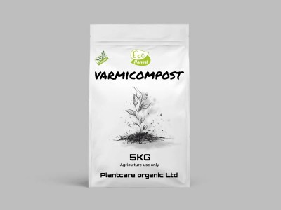 EcoHervest Vermicompost 5kg Organic Manure, Plants Fertilizer for Home Gardening Manure(5 kg, Powder)