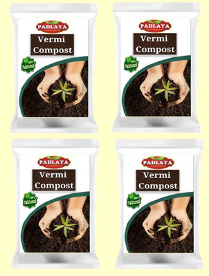Padlaya Vermicompost for Plants 4 Kilogram Organic Fertilizer(4 kg, Powder)