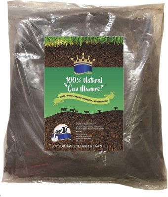 TRADITIONAL TRENDZZ AY-1184-GOUSHALA Cow Dung Cake Powder-3Kgs-ay-734 Manure(3 kg, Granules)