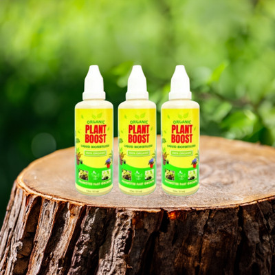 GREEN BLISS Growth Boost Liquid Fertilizer: Enhance Plant Growth and Flowering Fertilizer(150 ml, Liquid) deal from flipkart