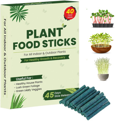 coachmaster Plant Food Fertilizer Sticks For All Home Garden Indoor & Outdoor Plants Fertilizer(40 Tablets, Stick)