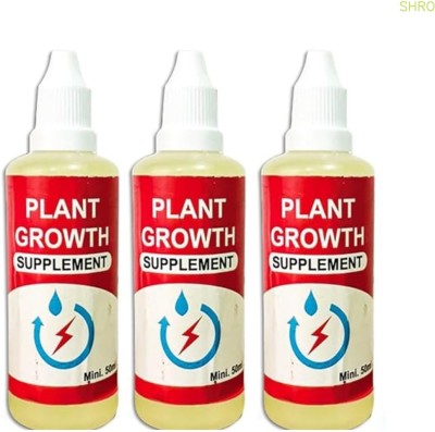 shrout Plant Growth Supplement: Grow Plants Like a Pro Fertilizer(50 ml, Liquid)