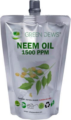 Green Dews NEEM OIL 1500 PPM Manure(1 L, Liquid)