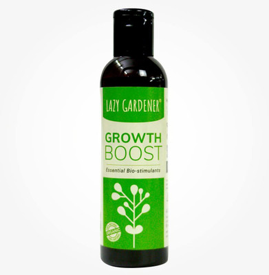 lazy gardener Growth Boost 100ml liquid for home gardening plants Potting Mixture(0.1 kg, Liquid)