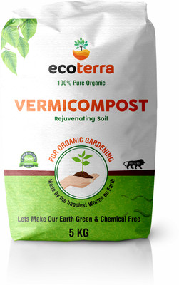Ecoterra Vermicompost Fertilizer(5 kg, Powder)