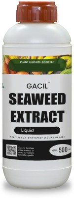 GACIL Premium Seaweed Extrate Organic Liquid for All Vegetables and Fruits Plants Manure(500 ml, Liquid)