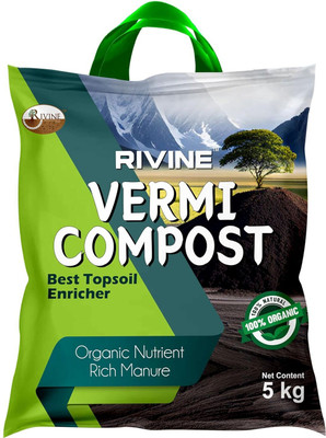 GangaVermi Vermi Compost Powder_5kg Fertilizer(5 kg, Powder)