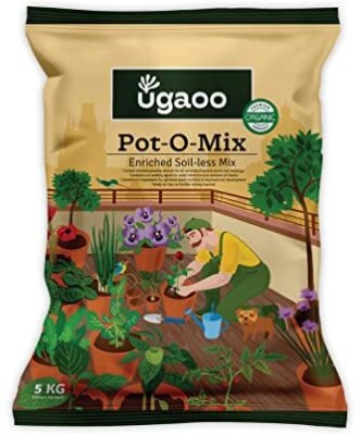 UGAOO Pot-O-Mix Potting Soil for Home Garden Plants Fertilizer(5 kg, Powder)