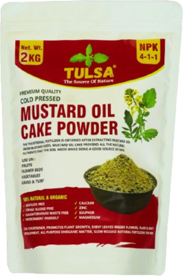 Tulsa Mustard Deoil Cake Mustard Cake Powder Fertilizer Fertilizer(2 kg, Powder)