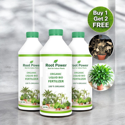 RootPower Essential Growth Formula 3pcs Complete Food for Strong Plants Fertilizer(150 ml, Liquid)