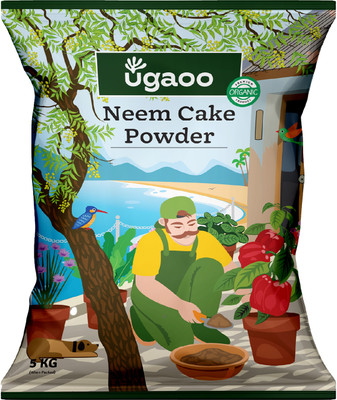 UGAOO Neem Cake Powder for Plants- Organic Fertilizer & Pest Repellent Fertilizer(5 kg, Powder)