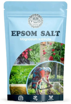 VedikBath Epsom Salt for Plants Growth Fertilizer(1 kg, Granules)