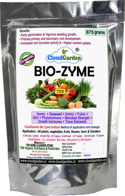 cloudgarden Bio PythoZyme organic Plant Growth Micro Nutrient Fertilizer(875 g, Granules)