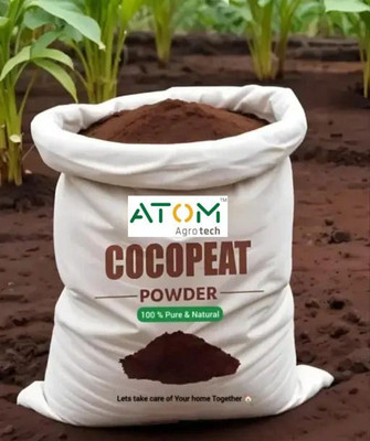 ATOM Agrotech COCOPEAT 5KG LOW EC POWDER , Potting Mixture Pure Organic Compost Manure Potting Mixture(5 kg, Powder)
