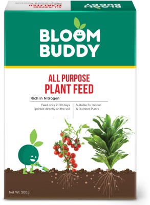 Bloom Buddy All Purpose Plant Feed manure for plants(500 g, Granules) Manure, Potting Mixture(500 g, Granules)