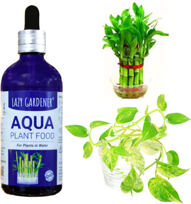 lazy gardener Aqua Food for Aquatic Plants ( In Water) Potting Mixture(0.03 kg, Liquid)