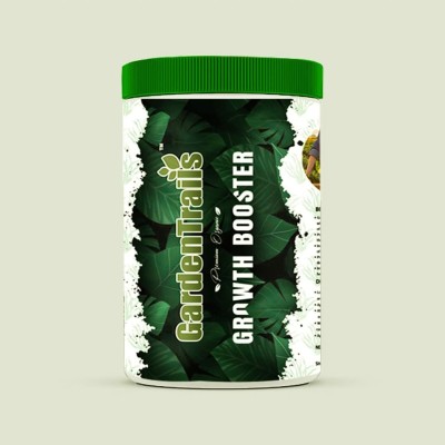 GardenTrails Premium Organic Growth Booster Granules Jar Enriched With Seaweed Manure(1 kg, Granules)
