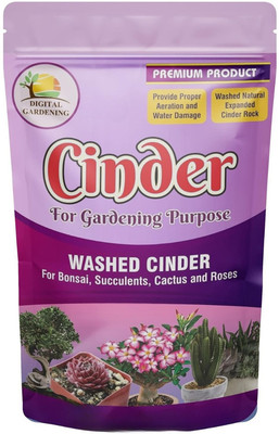 Digital Gardening Potting Mix Cinder For Succulent And Cactus Manure(500 g, Granules)