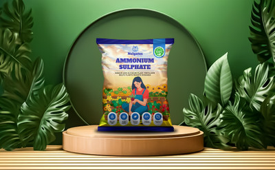 Nelgates Pure Ammonium Sulphate Nitrogen Boost for Plants Fertilizer(2 kg, Powder)