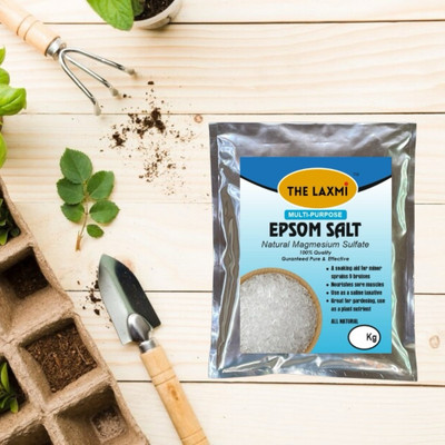 THE LAXMI Epsom salt Manure, Potting Mixture, Fertilizer(1000 g, Granules)