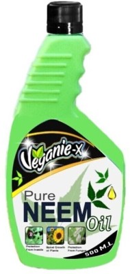 Veganie -x Organic Water Soluble Neem Oil for Plant insects- Manure, Potting Mixture(0.5 L, Liquid)